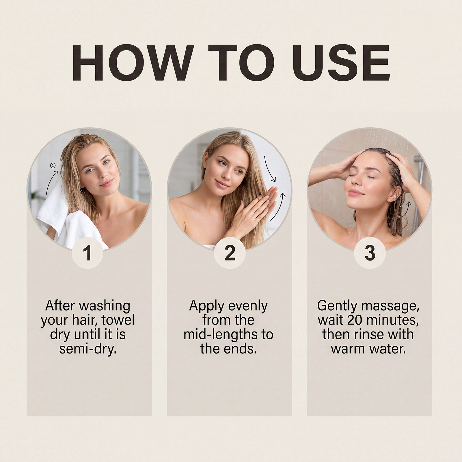 Hyaluronic Acid Moisturizing Hair Mask Nourish Dry Hair Hydrate Soften Repair Damaged Hair Strands Care Scalp And Tresses