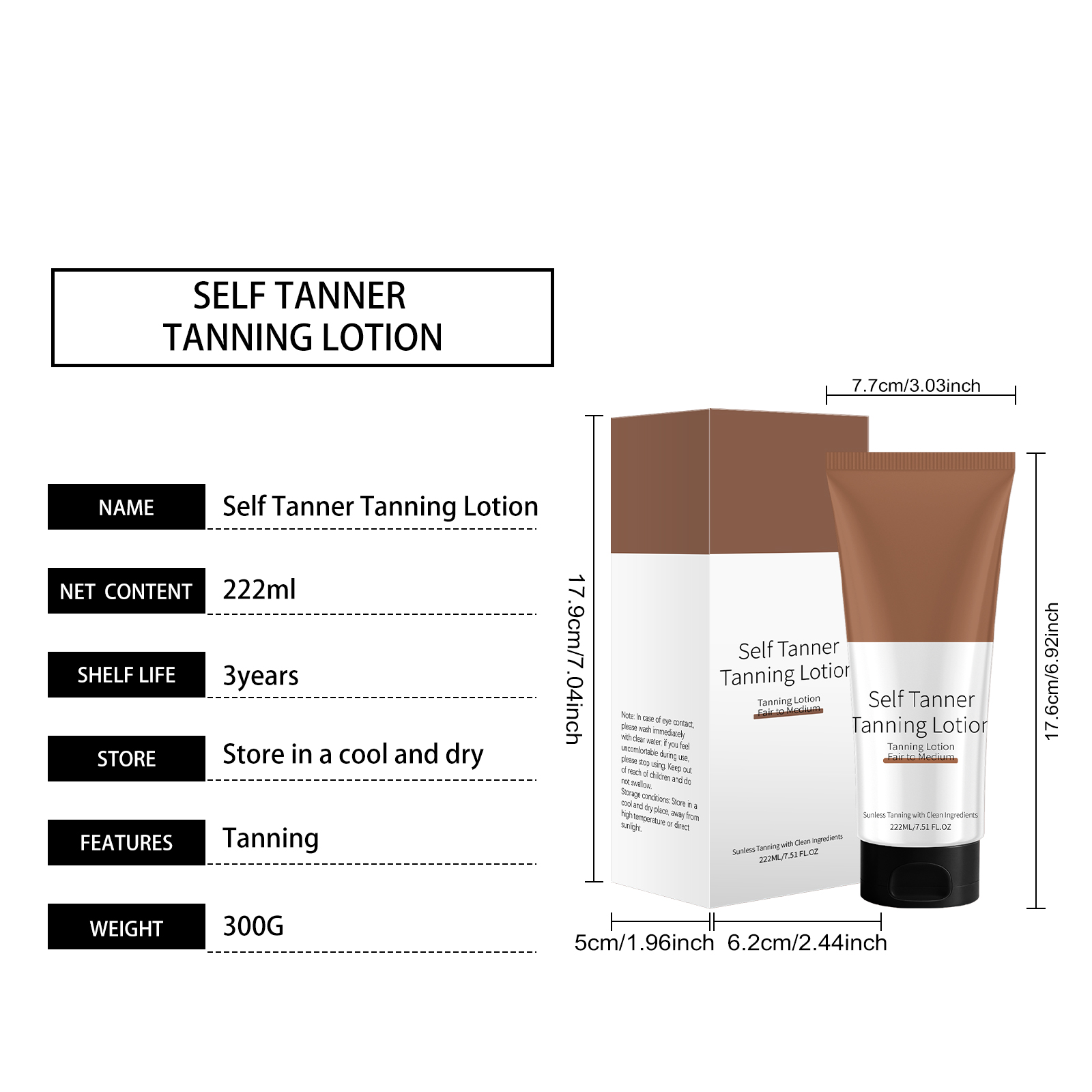 Tanning Skin Lotion Zero One Light Non Sticky Glossy Hydrating Outdoor Body Smear Cream Care Moisturizing Gentle