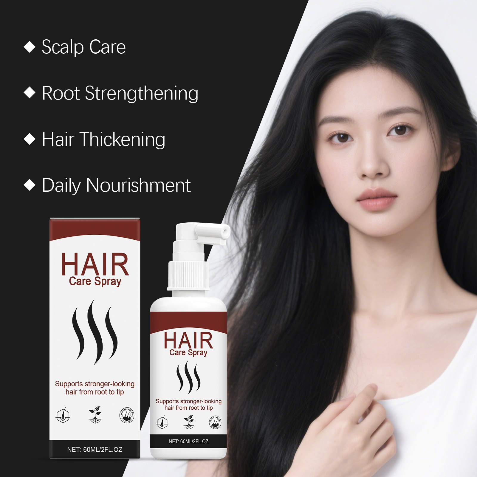 Hair Essence Voluminous Soft Light Hydrating Nourish Scalp Hair Root Care