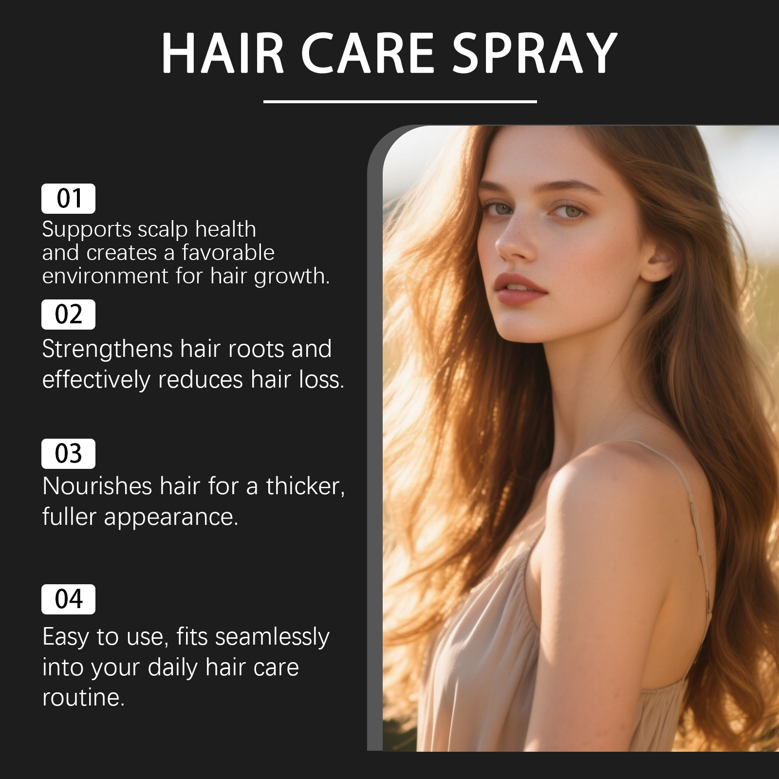 Hair Essence Voluminous Soft Light Hydrating Nourish Scalp Hair Root Care