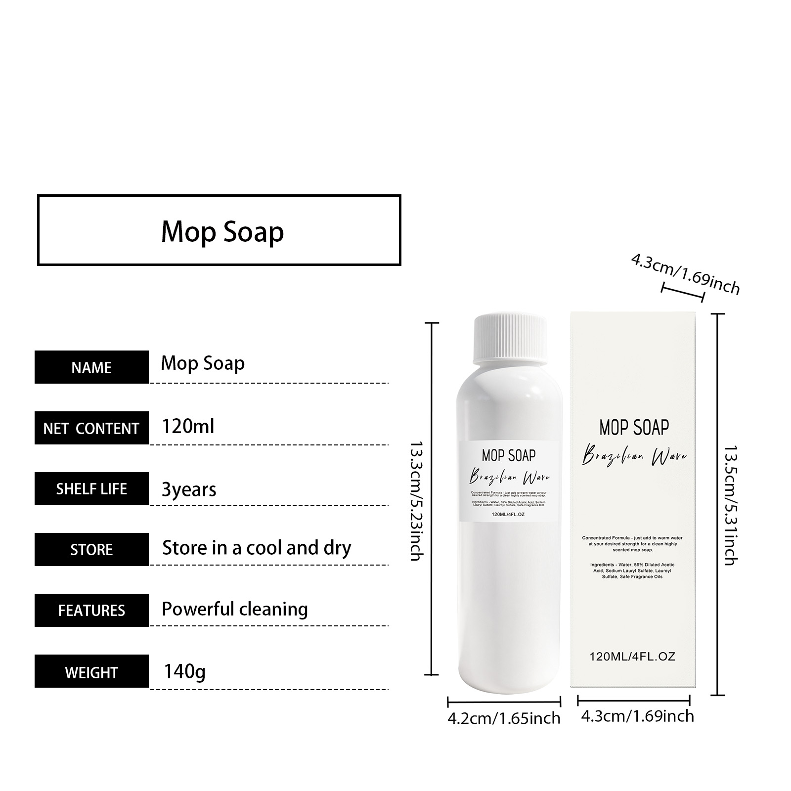 Floor Cleaner Daily Household Dirt Removal Brightening Deodorizing Fragrant Multi Effect Floor Tile Cleansing Liquid
