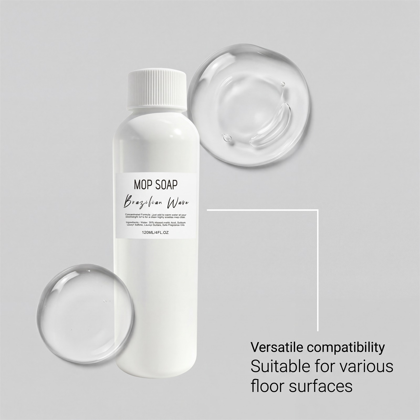 Floor Cleaner Daily Household Dirt Removal Brightening Deodorizing Fragrant Multi Effect Floor Tile Cleansing Liquid