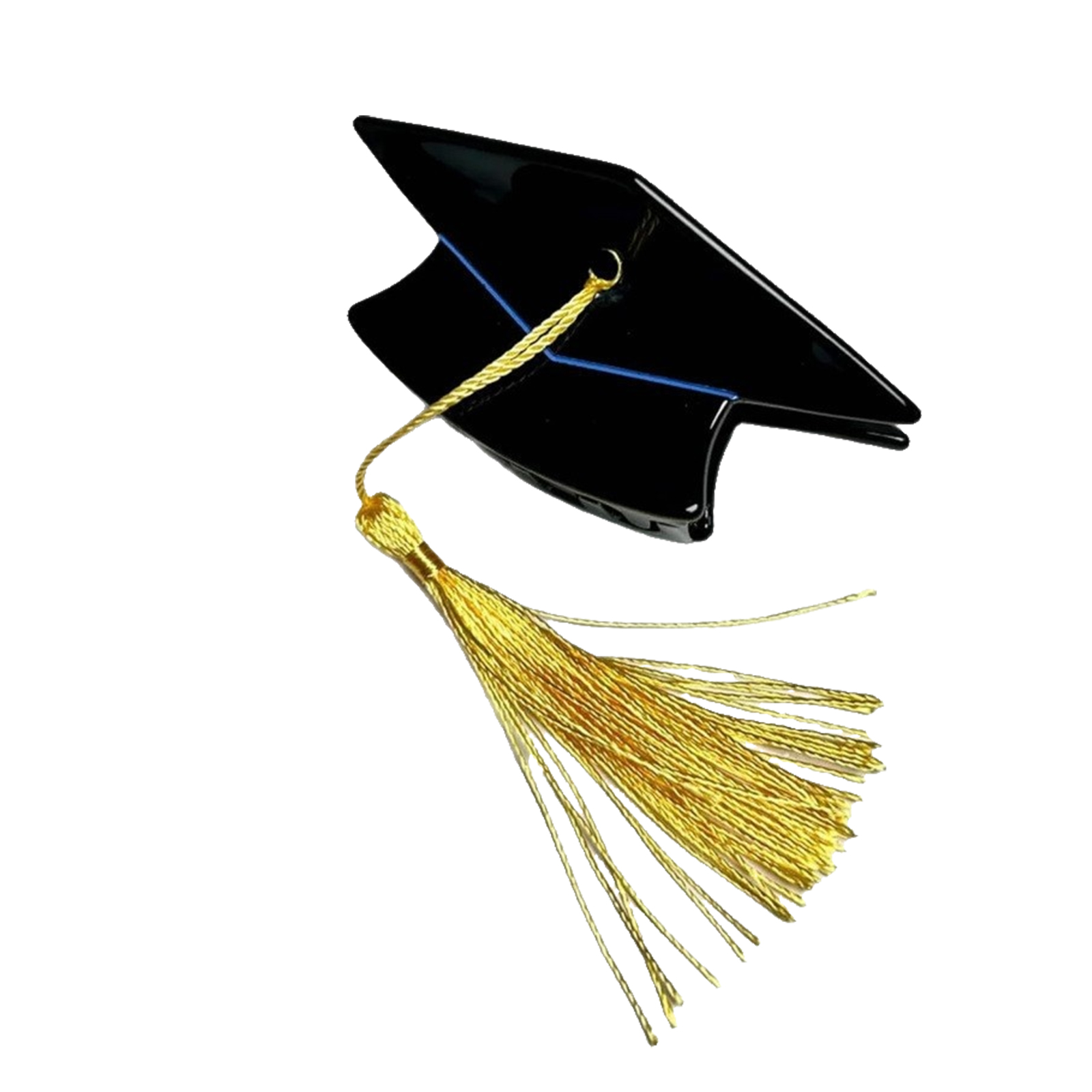 Graduation Cap Hair Claw Ladies Hair Clip Creative Headwear Strong Grip Jaw Clip Secure Styling Graduation Photo Accessory