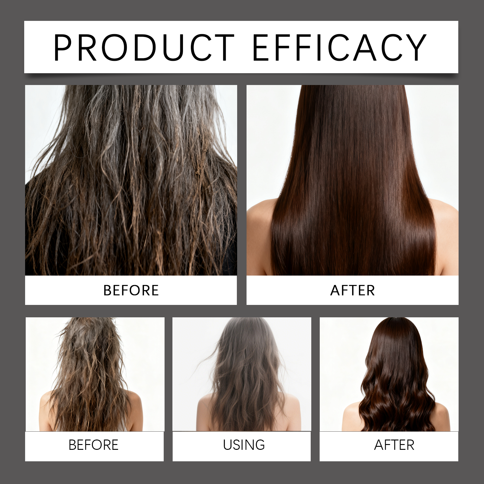 Plant Hair Care Essence Oil Daily Refreshing Moisturizing Loosening Hydrating Plumping Softening Smoothing Silky Hair
