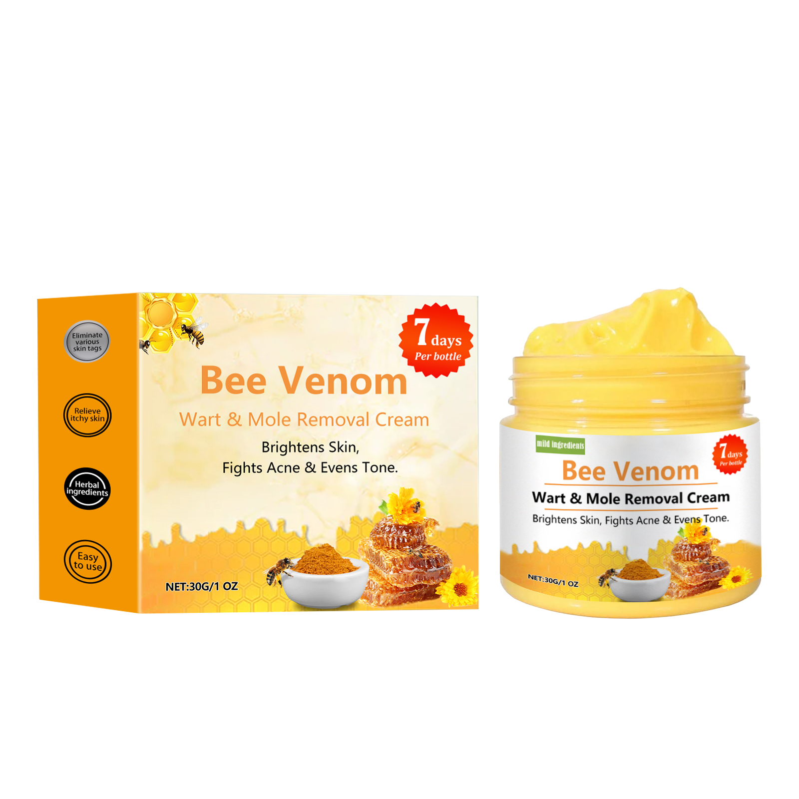 Bee Venum Skin Care Cream Mild Cleansing Conditioning Smooth Body Skin Care Lotion