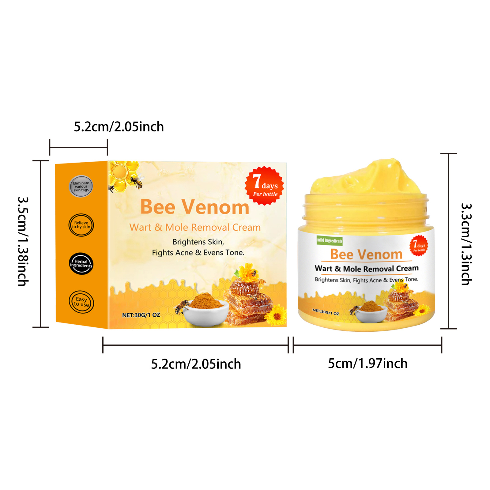 Bee Venum Skin Care Cream Mild Cleansing Conditioning Smooth Body Skin Care Lotion