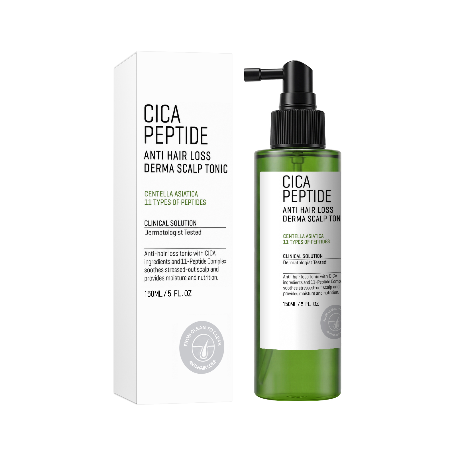 Scalp Care Liquid Mild Formula Daily Protect Scalp Fresh Texture Comfortable Nourish Hair Care Lotion