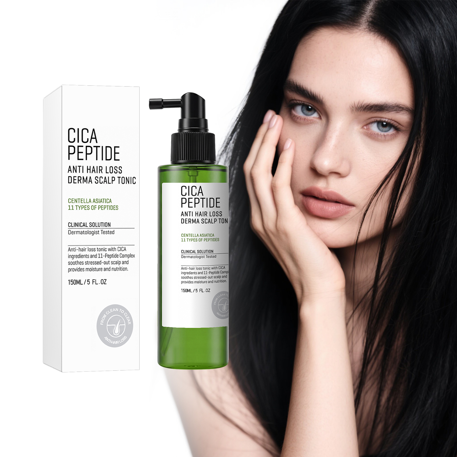 Scalp Care Liquid Mild Formula Daily Protect Scalp Fresh Texture Comfortable Nourish Hair Care Lotion