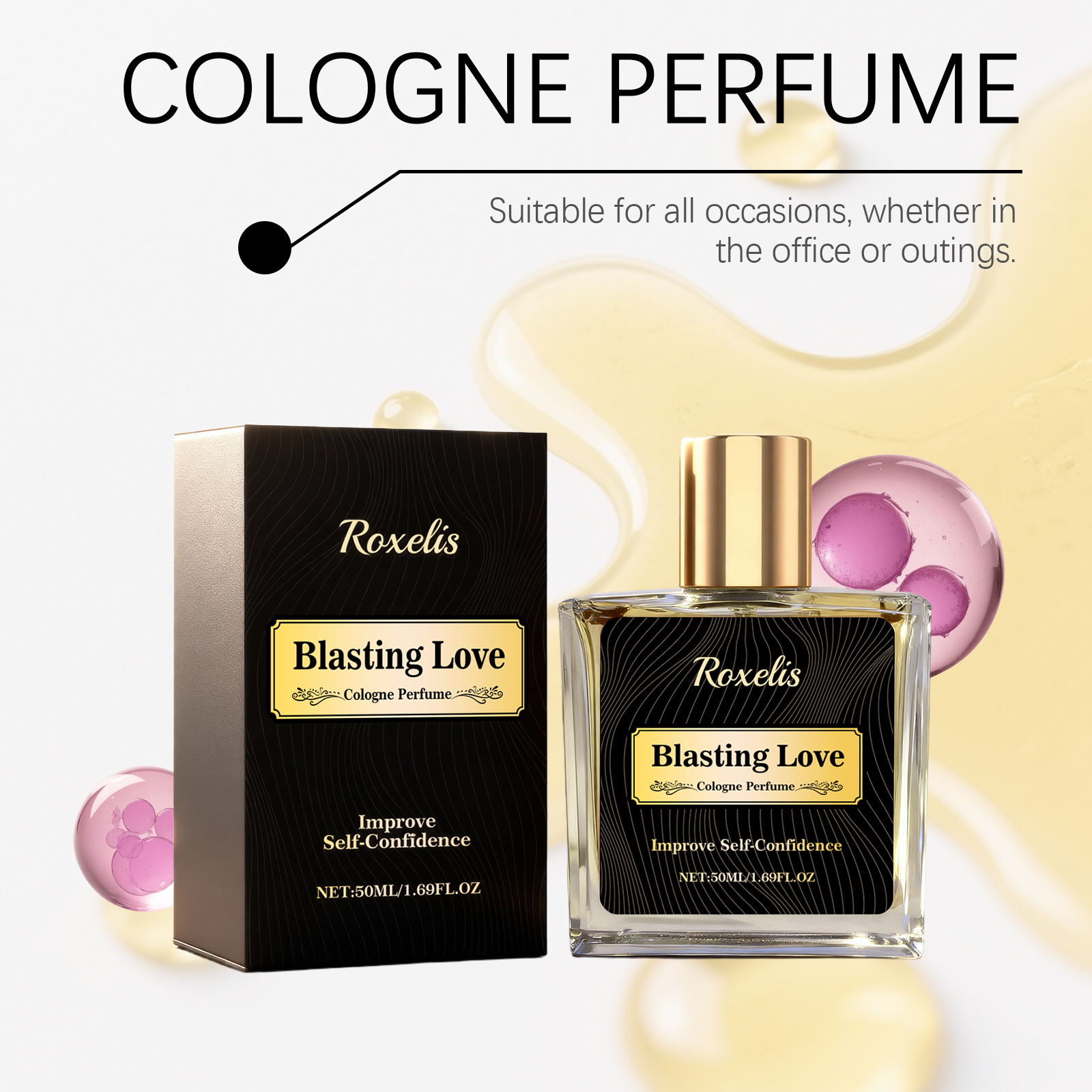 Charming Cologne Perfume Fresh Natural Longlasting Unique Scent Daily Commute Date Romantic Glamorous Fragrance