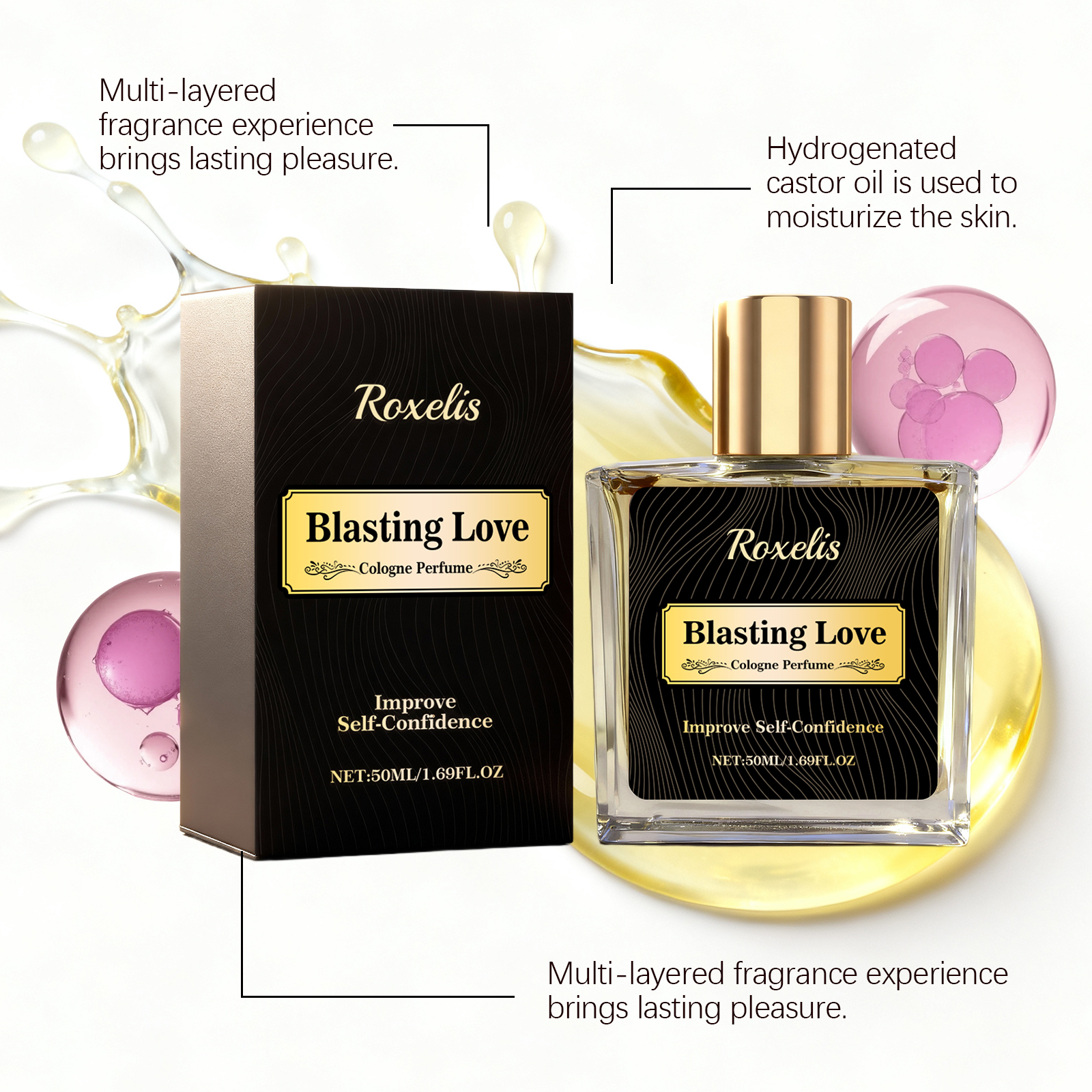 Charming Cologne Perfume Fresh Natural Longlasting Unique Scent Daily Commute Date Romantic Glamorous Fragrance