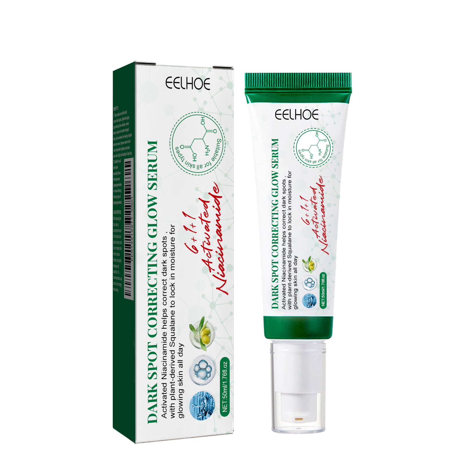 2PCS Dark Spot Correcting -Glow Serum -50ml