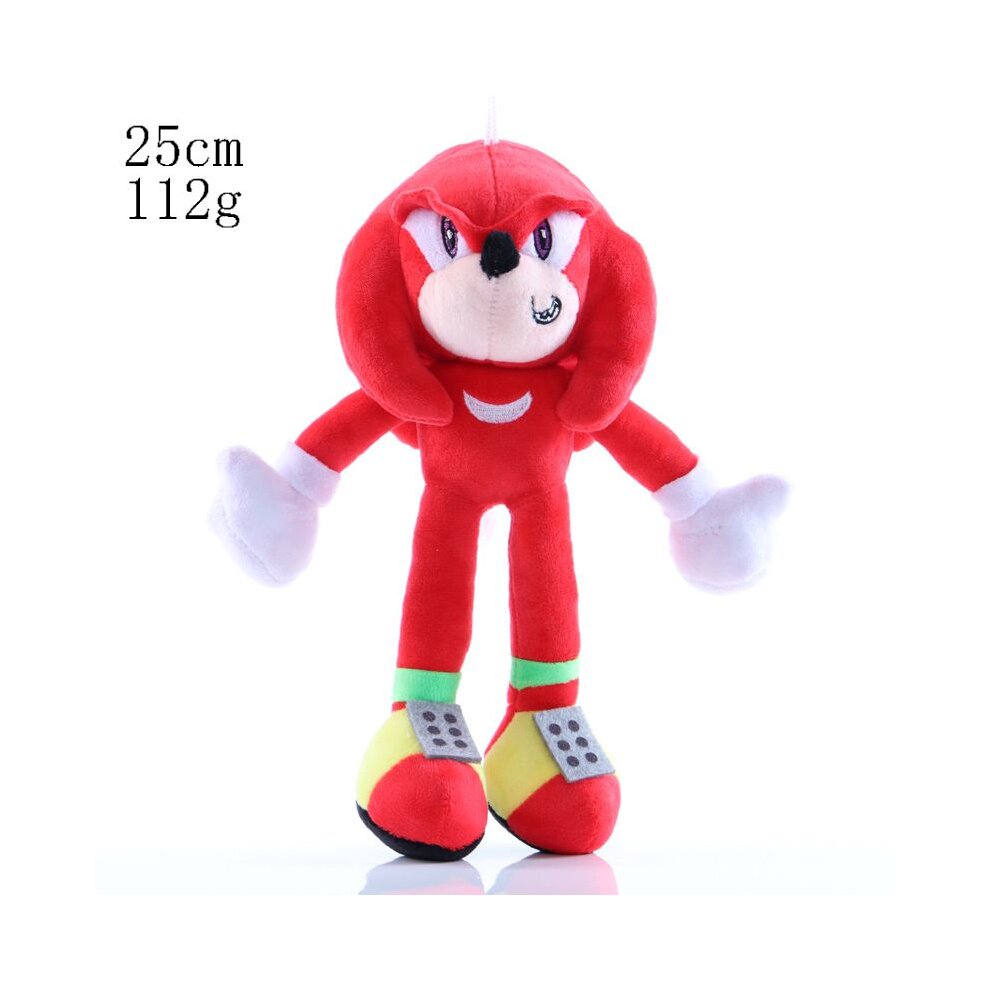 (Knuckles, 25cm/9.8inch) 28cm Sonic The Hedgehog Shadow Amy Rose Knuckle Tail Plush Toy