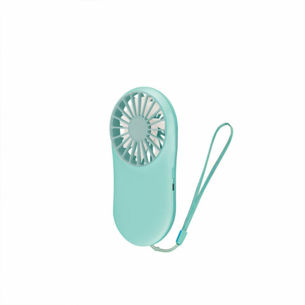 (pink) Electric Rechargeable Portable Small Summer Air Cooler Mini Fan USB