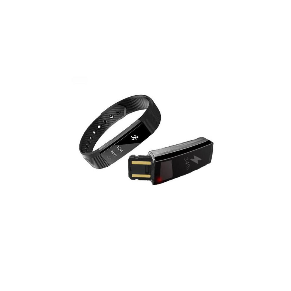 ID115 Fitness Tracker Smart Bracelet Step Counter Activity Monitor Wristband for Android