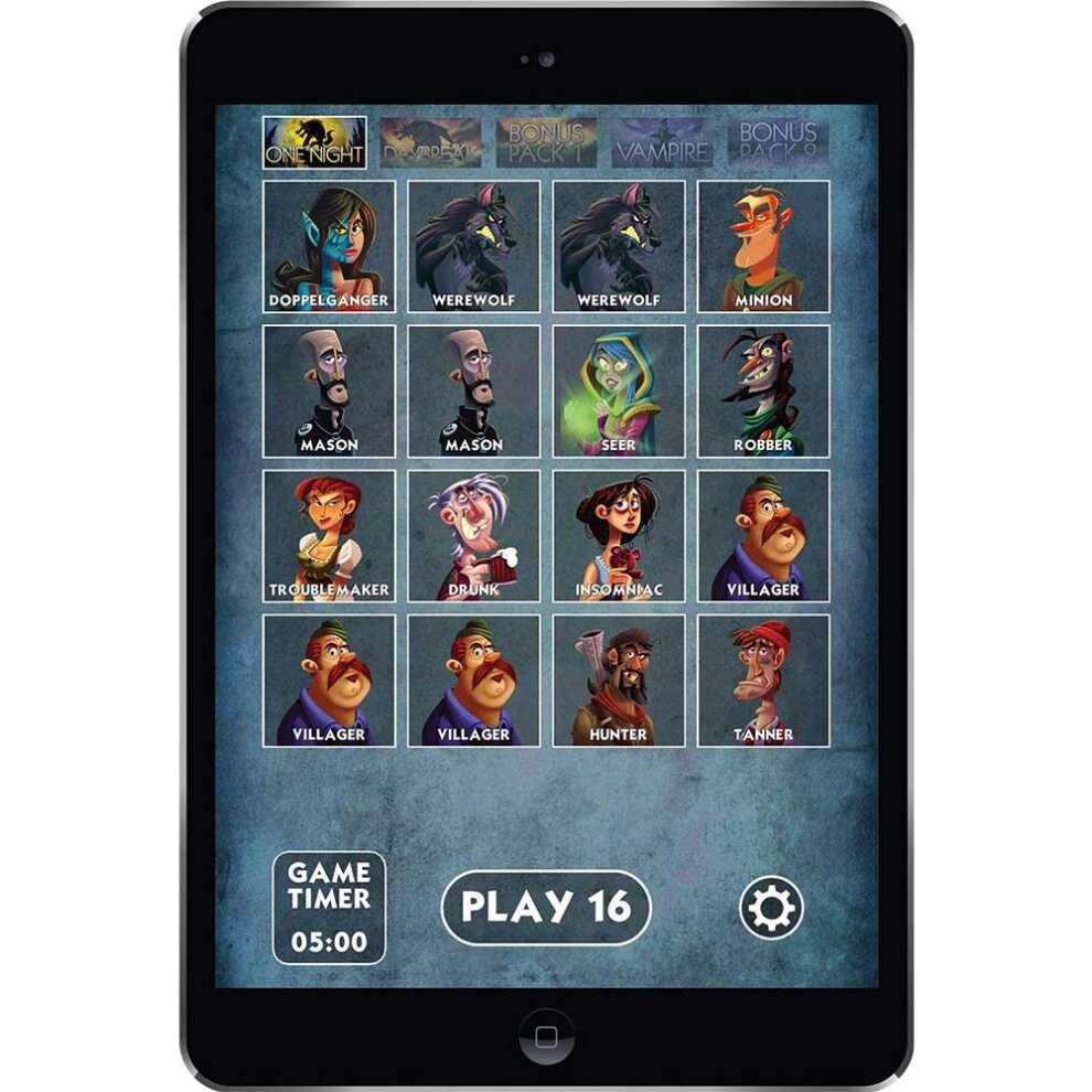 One Night Ultimate Werewolf Alien Daybreak Edition Vampire Board Card Games