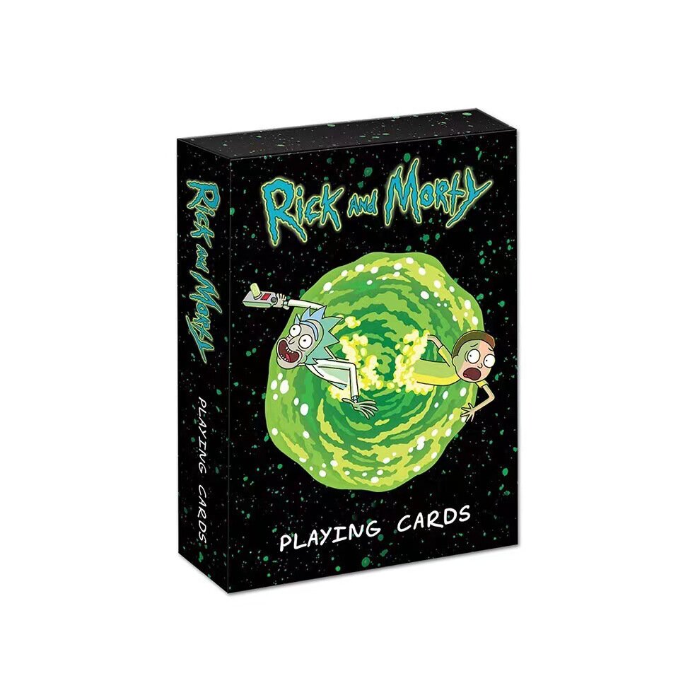 Rick And Morty Board Game Cartoon Toys Party Card Games Playing Cards Fun Home and Travel Toys