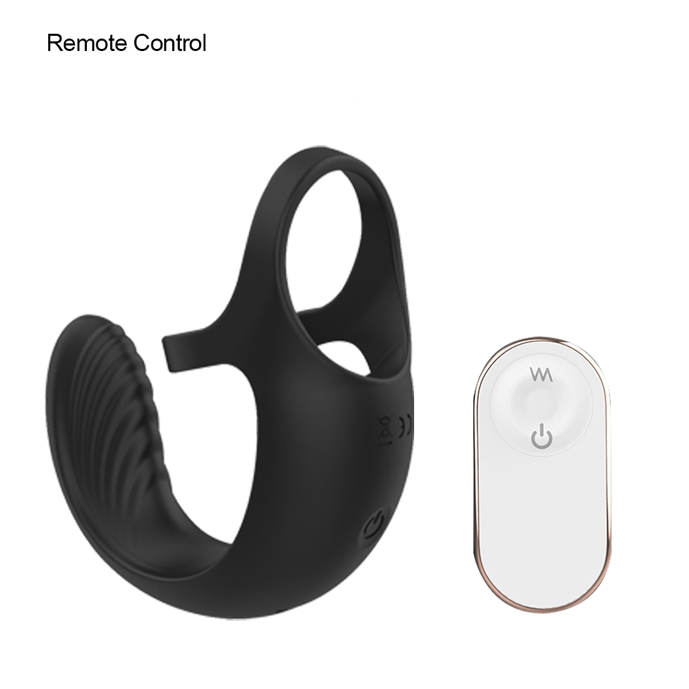 Penis Massager Ring Vibrator Adult Sex Toys for Men Massager Masturbation Wireless Remote Control USB Charging Waterproof Male Couples Sex Pleasure Extreme