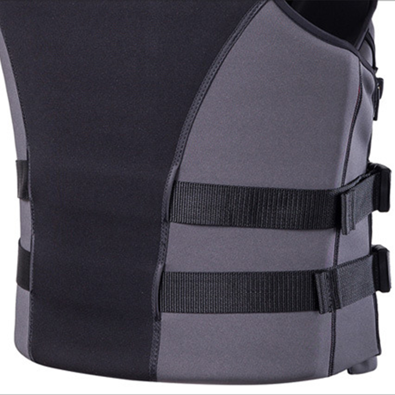 (XS) Neoprene Adult Life Jacket Kayak Ski Buoyancy Aid Vest Sailing Boating Jacket Float Vest Swimming Professional Life Jacket for Adult Safety Water Sports