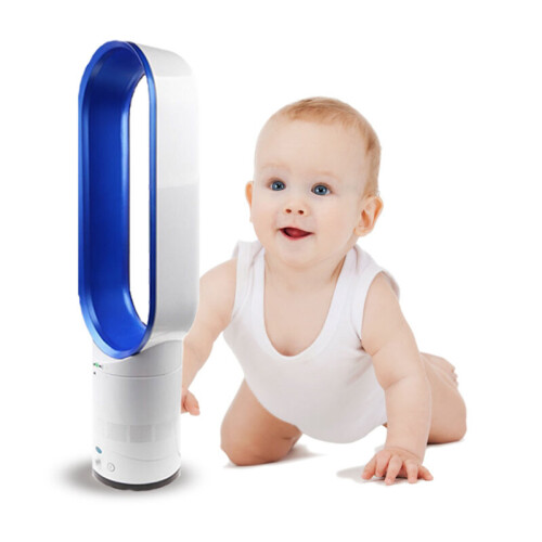 (Gold) 65CM Bladeless Fan AirFlow Cooling Fan Office Home