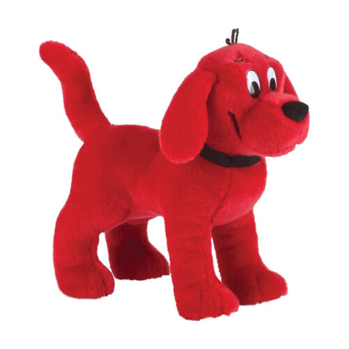 Standing Clifford The Big Red Dog Plush Doll Stuffed Toys Kids Gift