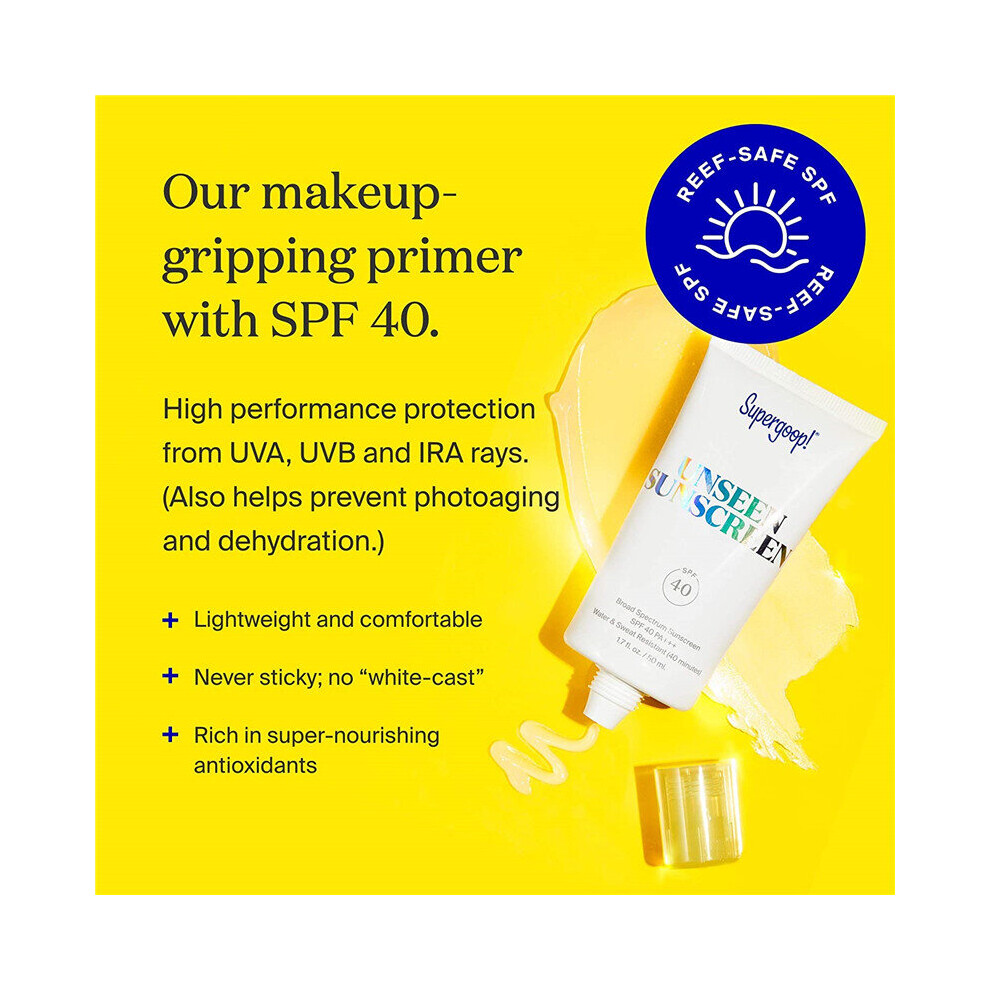 Supergoop! Unseen Sunscreen SPF 40, 1.7 oz