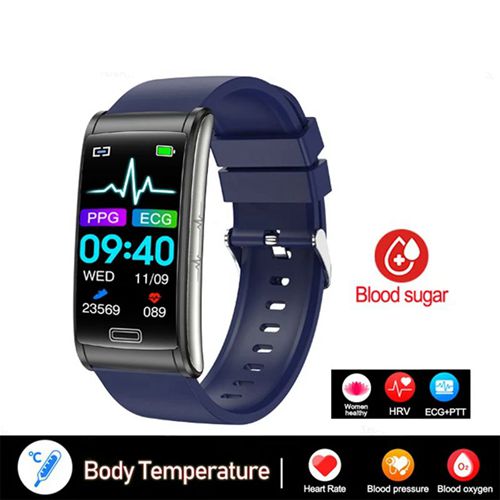 Health Blood Sugar Smart Bracelet IP68 Sport Smartwatch ECG Blood Pressure Heart Rate Smart Watch