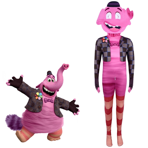 Inside Out 2 Costumes Fancy Dress Kids Costume Boys Girls Adults Halloween Party Cosplay Outfits Party Show Disney BingBong Figure Dress