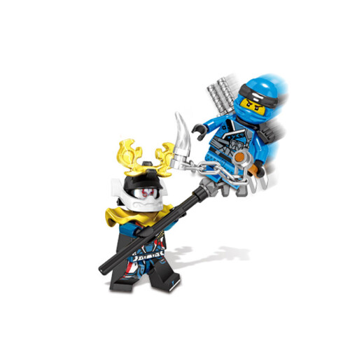 24Pcs Ninjago Mini Figures Kai Jay Sensei Wu Master Blocks Kids Toys Fit Lego