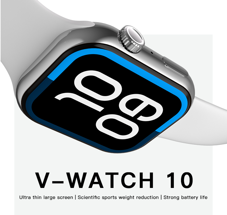 Smart Watch Series10 Mens and Womens Watch Sports Bluetooth Watch Fitness Smartwatch Bracelet for Apple lOS Android