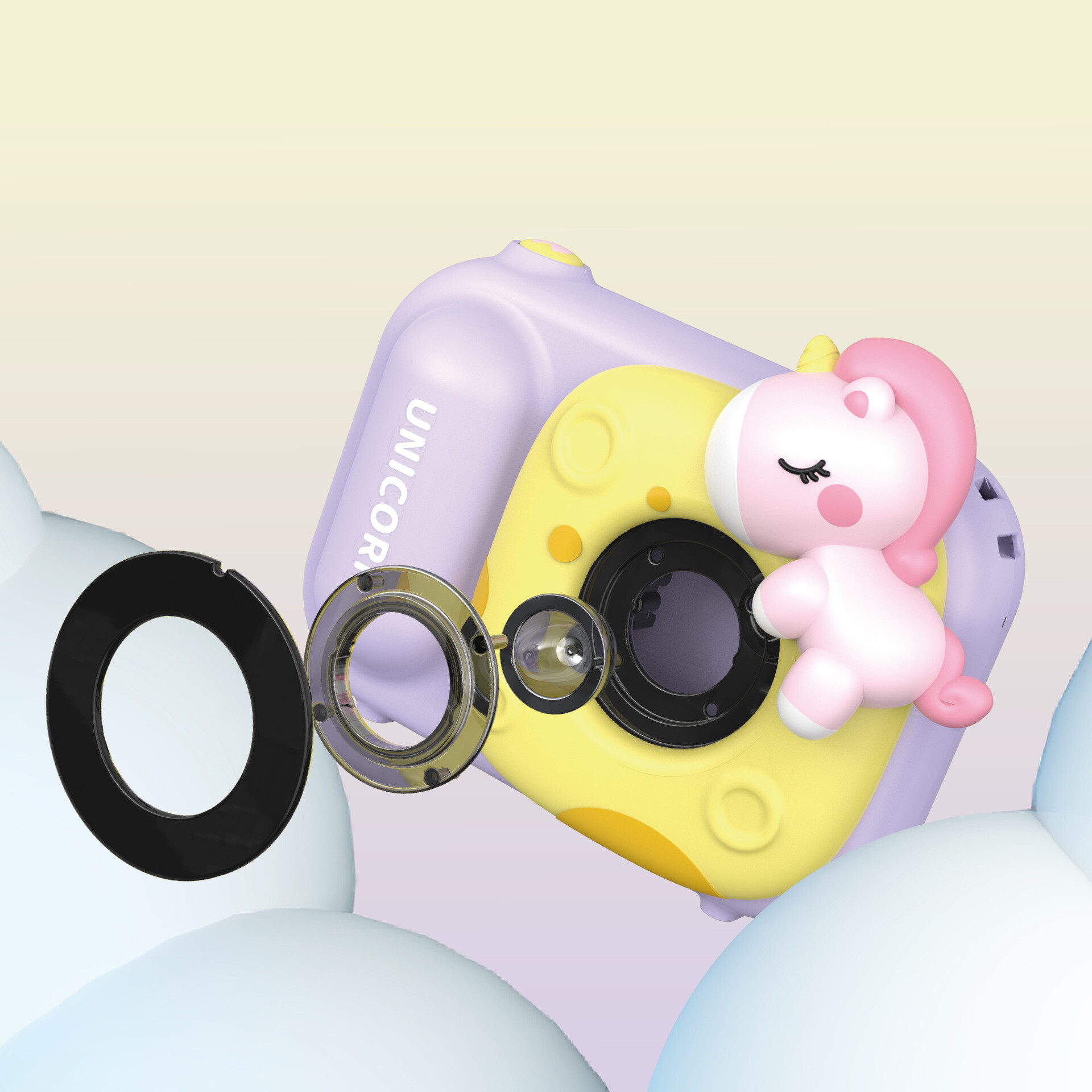 Kids Camera with Tripod Kid Camera Toys Dual Camera Instant Print