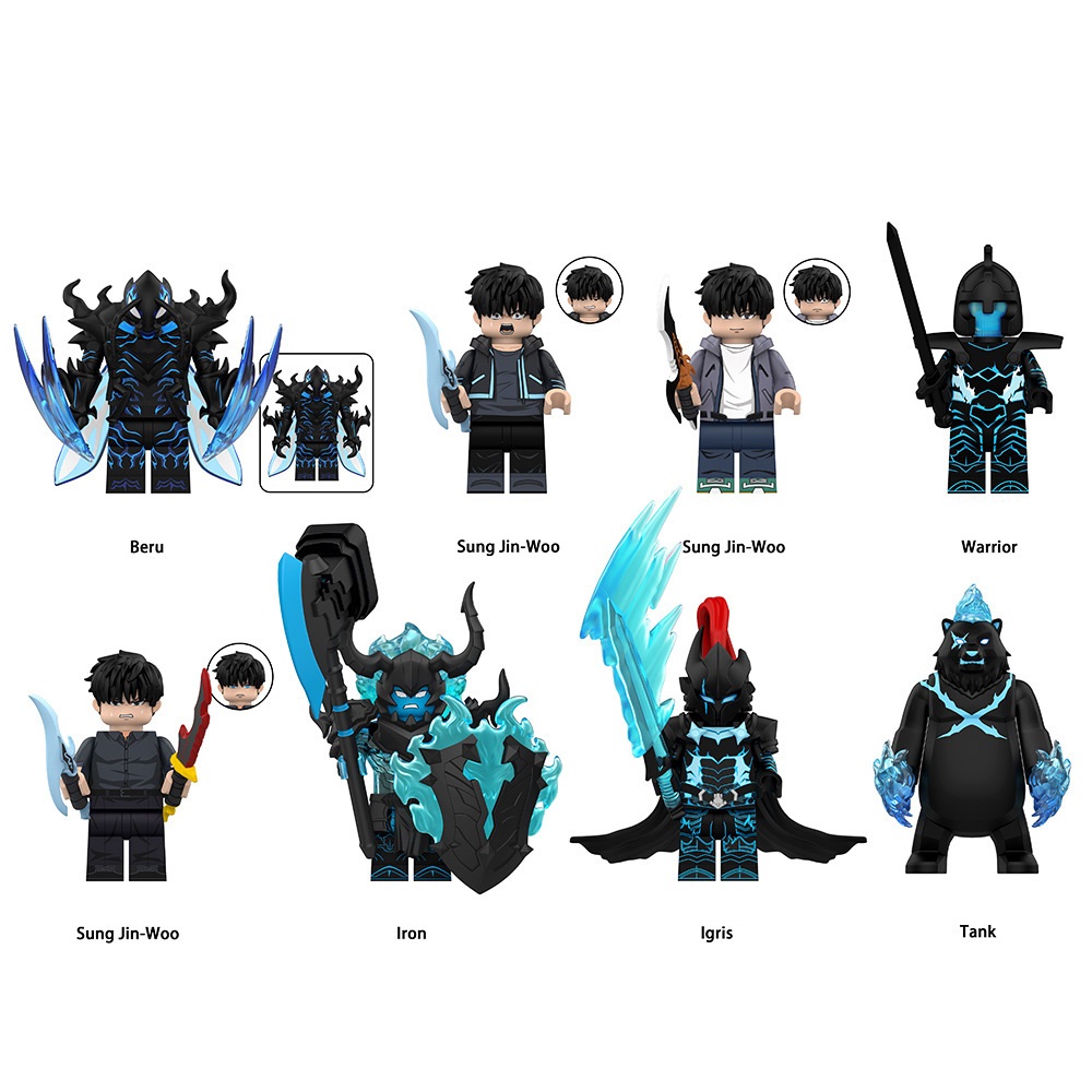 Anime Minifigures Beru Warrior Tank Building Blocks Fit Lego Children Birthday Gifts