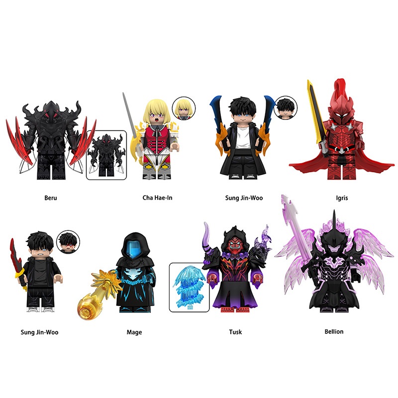 (Style B) Anime Minifigures Beru Warrior Tank Building Blocks Fit Lego Children Birthday Gifts