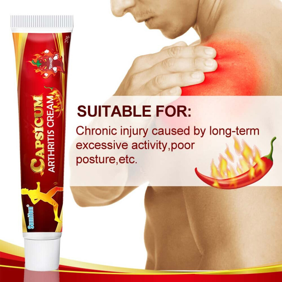 Capsaicin Rheumatoid Arthritis Joint Pain Relief Capsicum Joint Care Cream