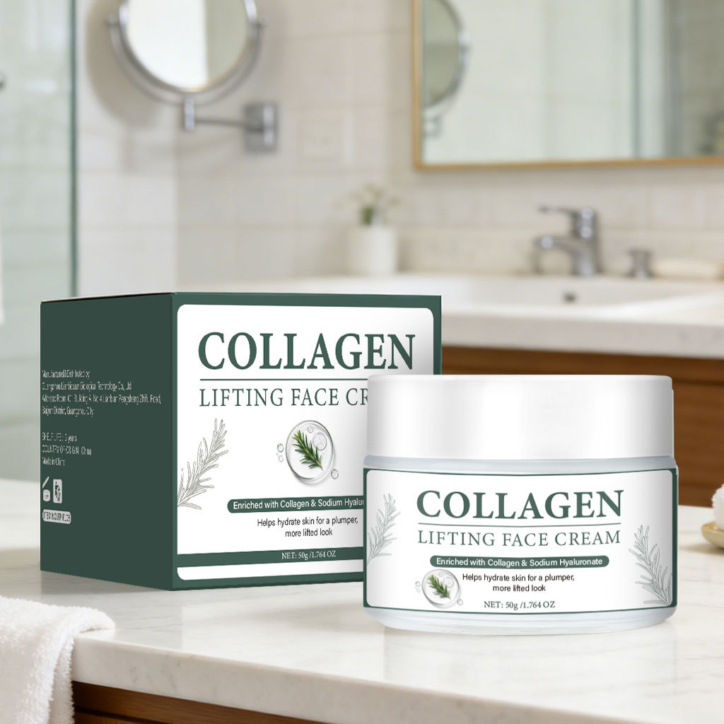 Collagen Firming Face Cream For Skin Tightening Moisturizing And Anti Wrinkle Daily Nourishing Cream 50g