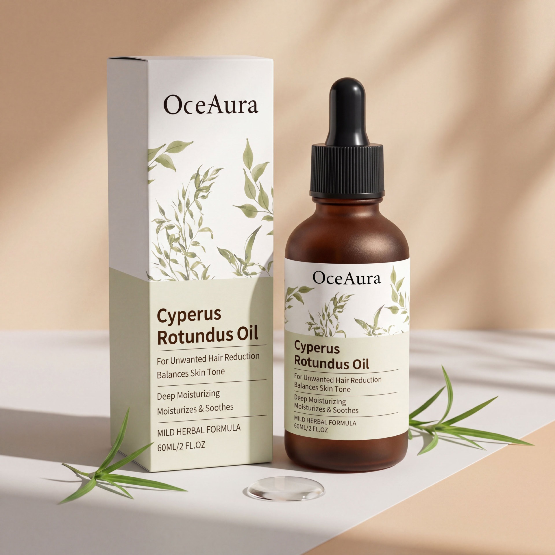 Nutgrass Comfort Oil For Skin Nourishing Smoothing And Gentle Post Hair Removal Care