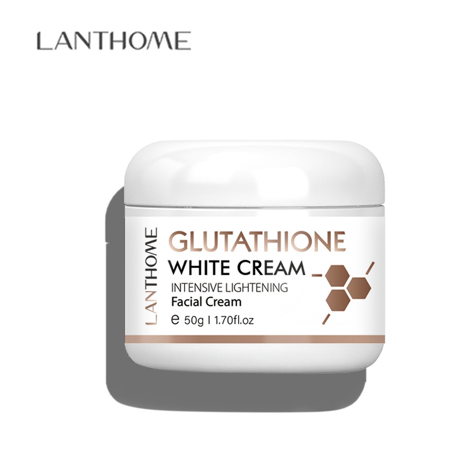 Glutathione Face Cream Moisturising Nourishing Skin Care for Daily Use Natural 50g