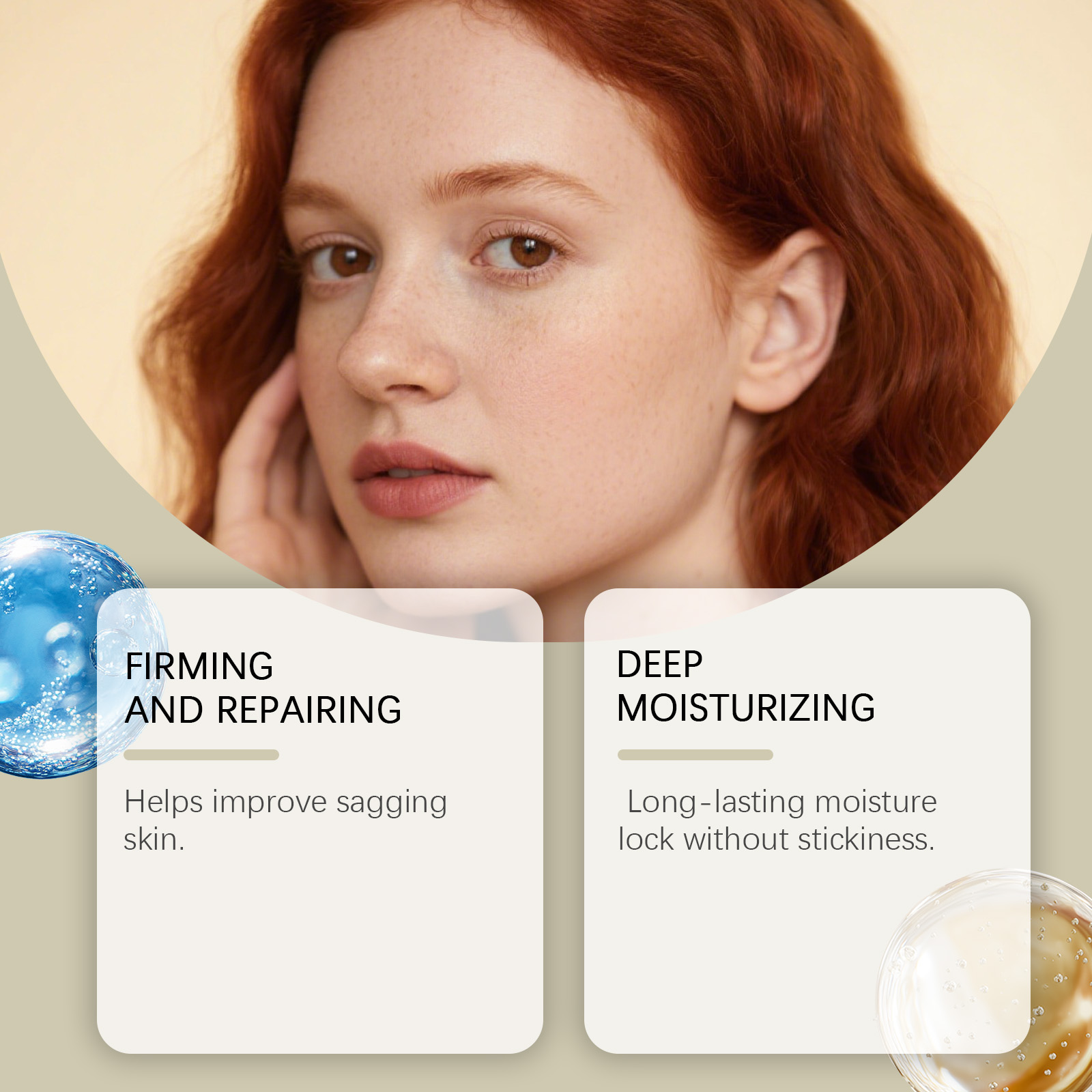 Hyaluronic Acid Moisturizing Essence Liquid Care Nourish Skin Hydrating Glossy Moisturize Facial Care Serum
