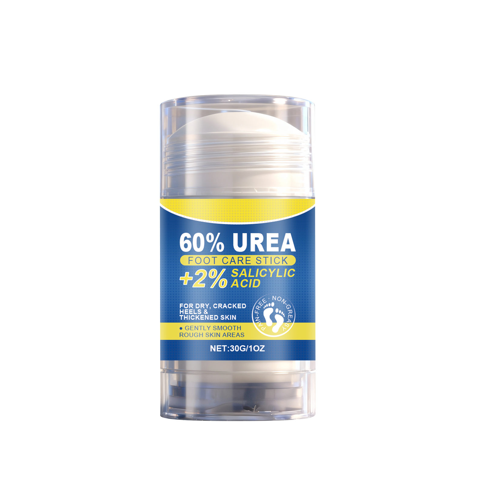 Foot Moisturizing Cream Stick Mild Nourishing Hydrating Care Non Sticky Soft Skin For Foot Area