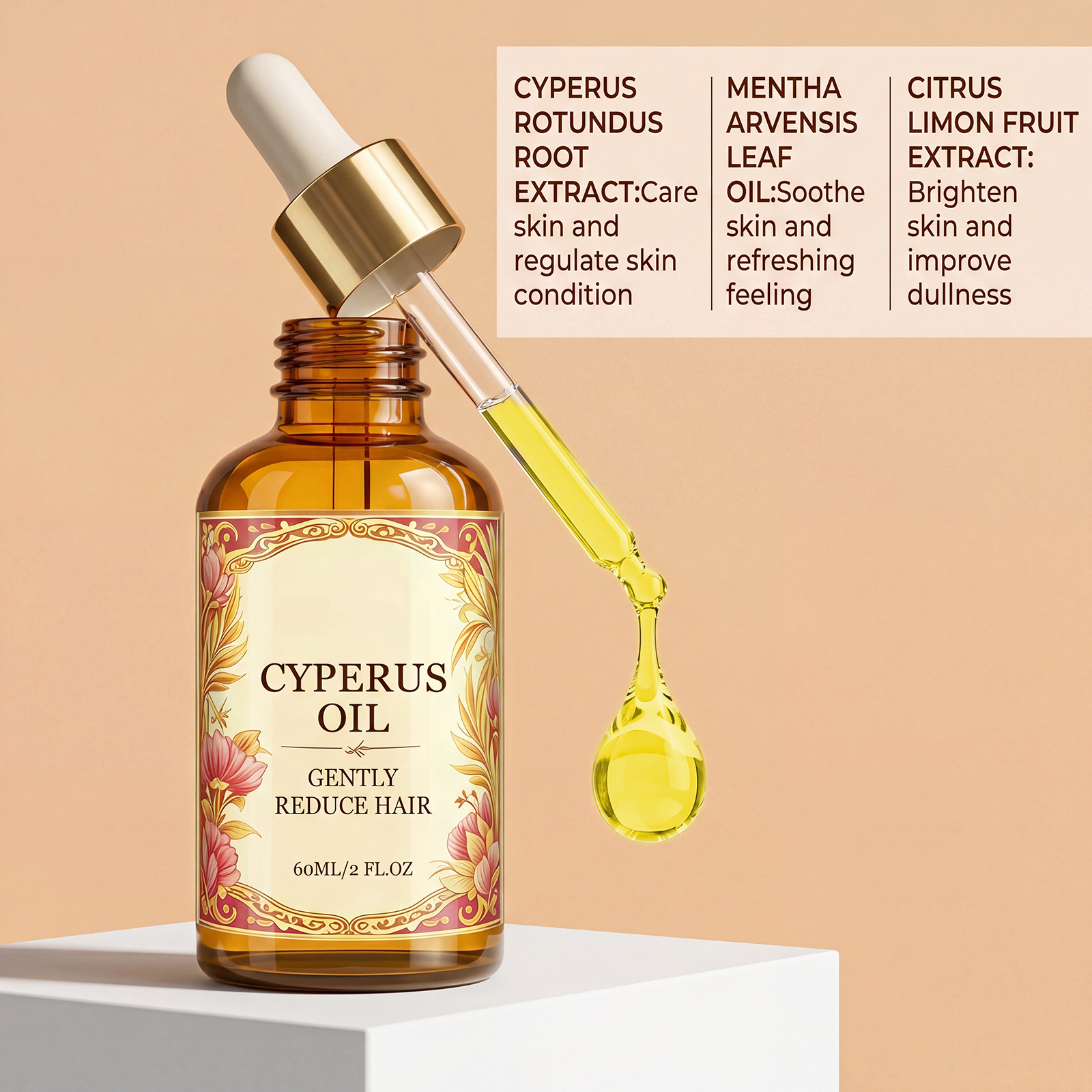 Plant Extract Body Care Oil Mild Gentle Refreshing Moisturizing Daily Skin Nourish Maintain Protect