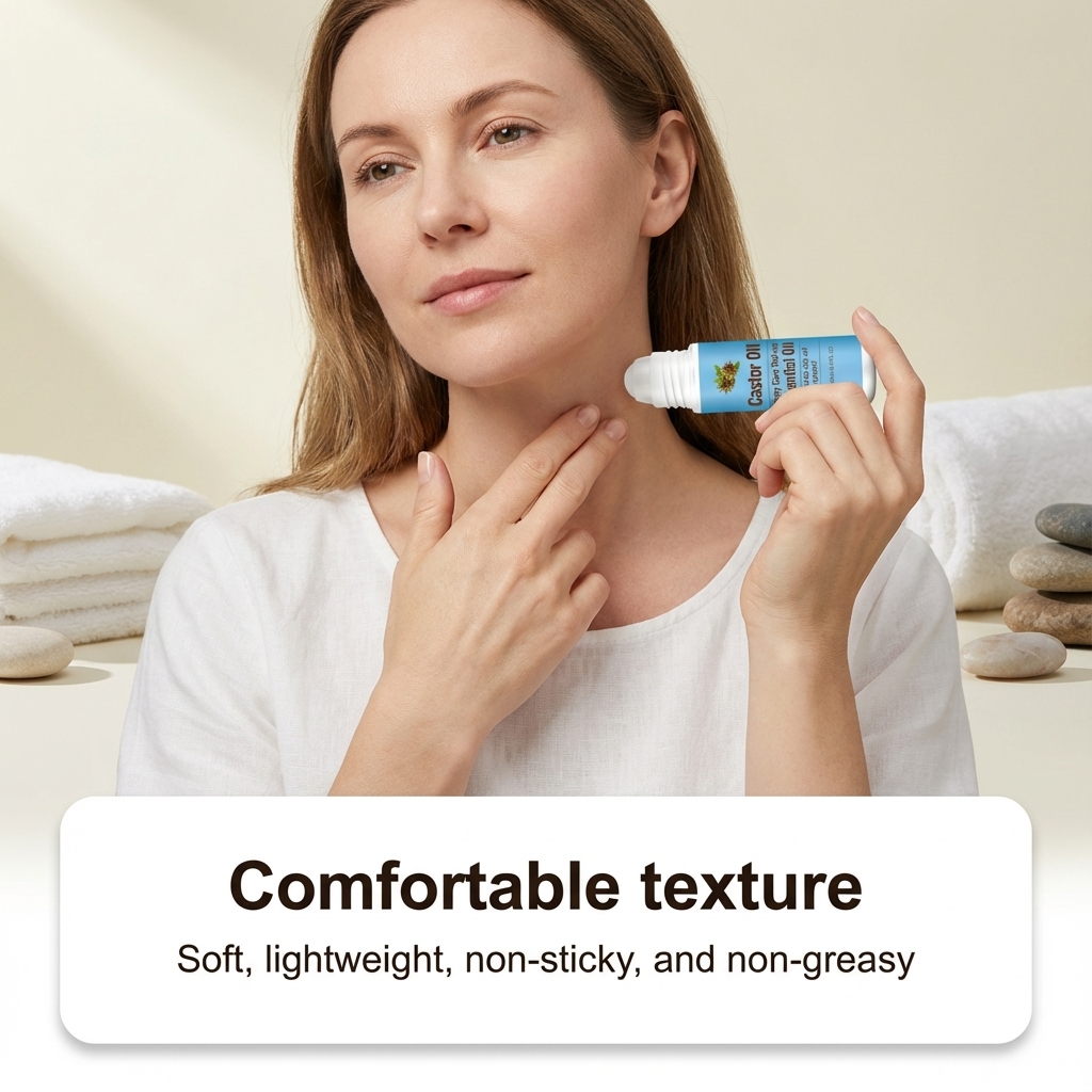 Body Roller Essential Oil Moisturizing Nourishing Light Smooth Quick Absorbent Gentle Daily Body Skin Care