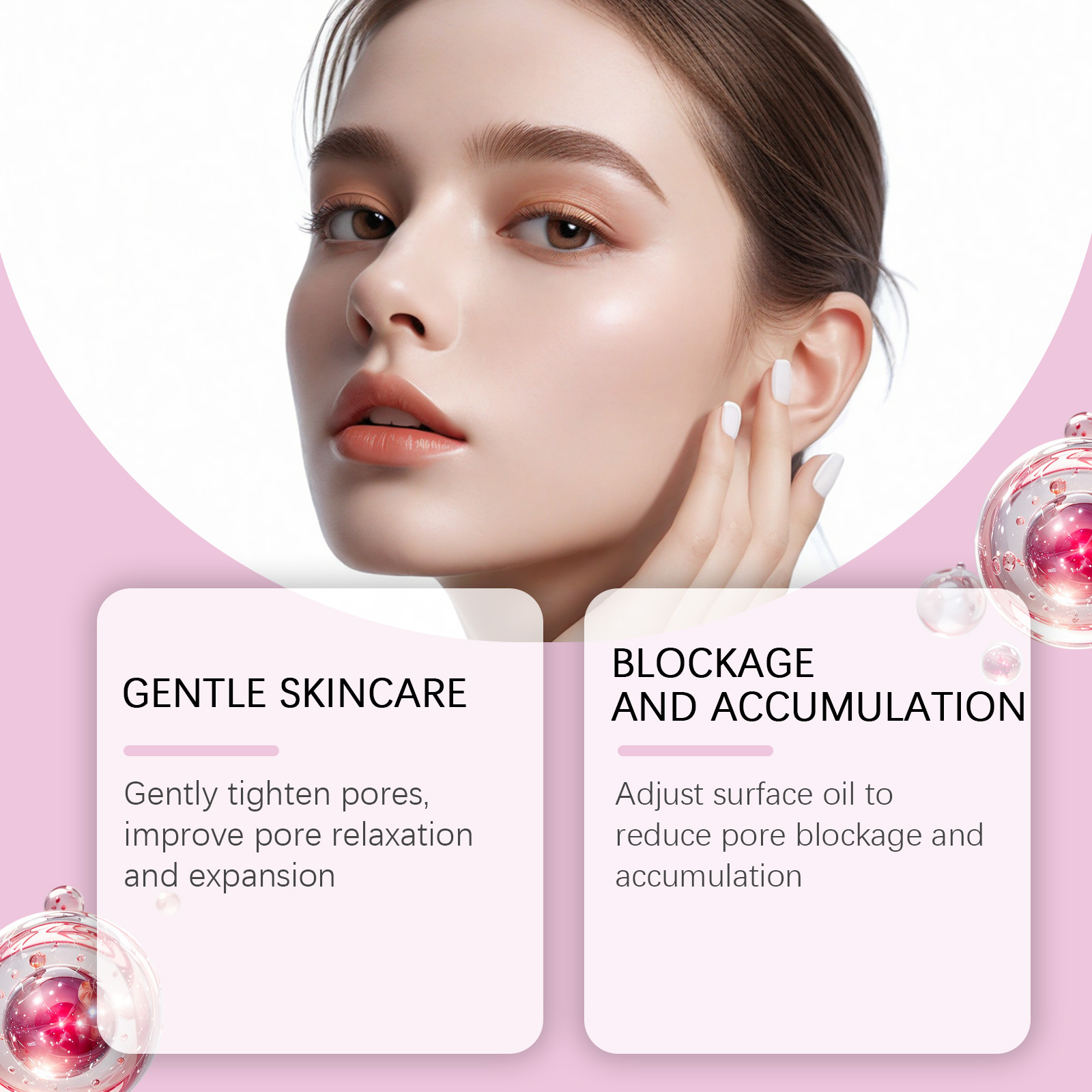 Soft Pore Treatment Serum Gentle Comfort Silky Light Hydrating Tender Smooth Facial Complexion
