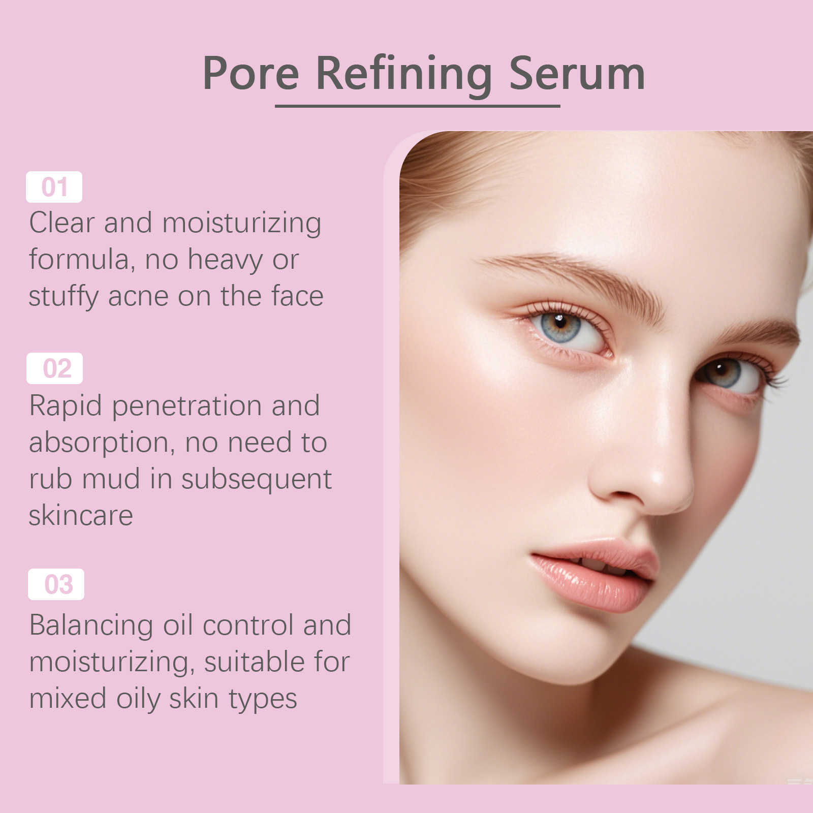 Soft Pore Treatment Serum Gentle Comfort Silky Light Hydrating Tender Smooth Facial Complexion