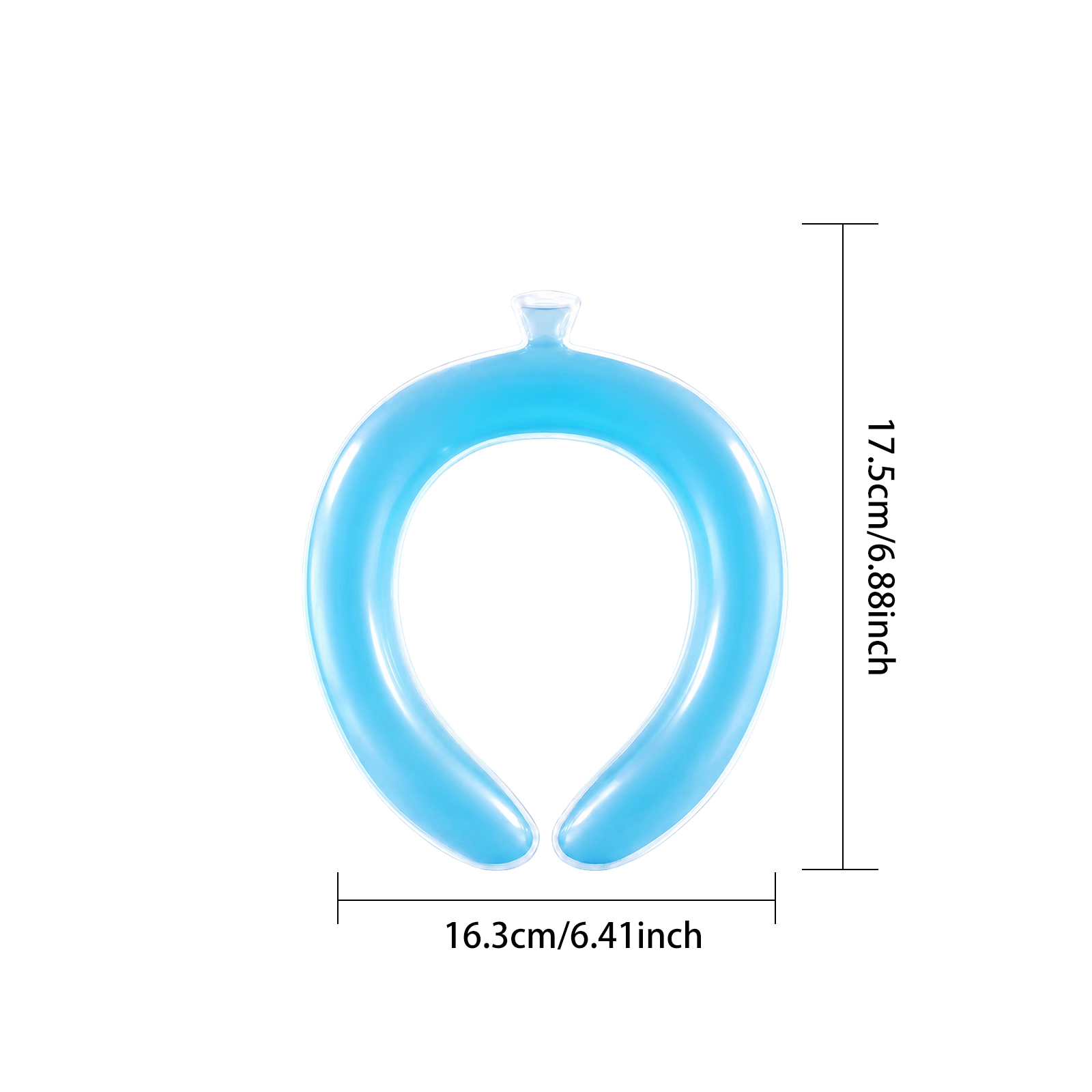 Neck Worn Ice Ring Reusable Cool Summer Outdoor Camping Sport Multi Scene Accessory