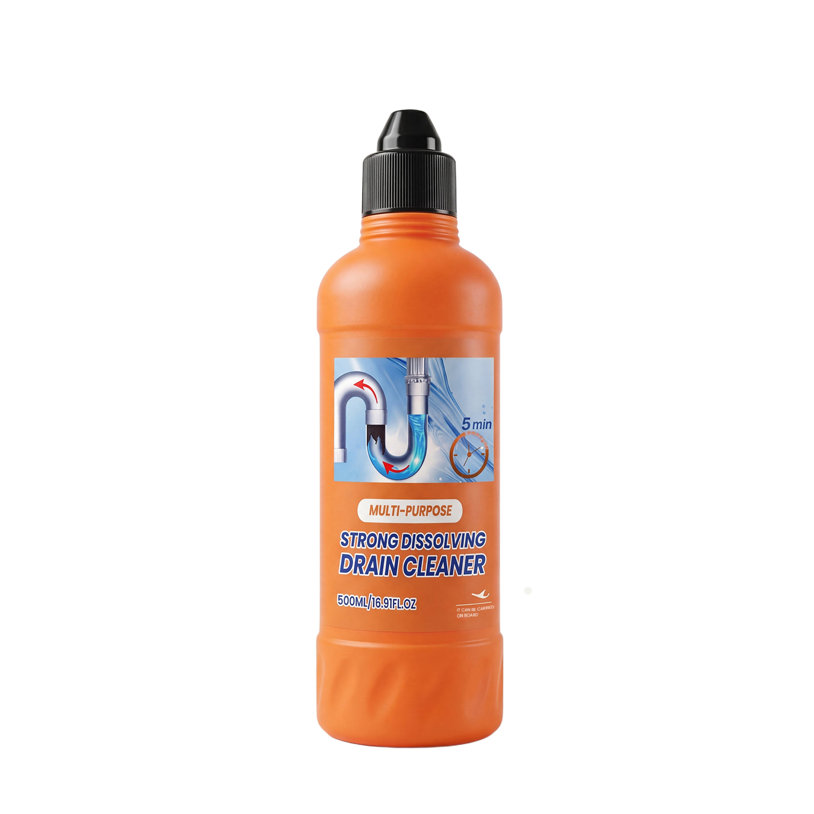 Drain Cleaner Convenient Clean Dissolve Grease Remove Odor Kitchen Sewer Pipe