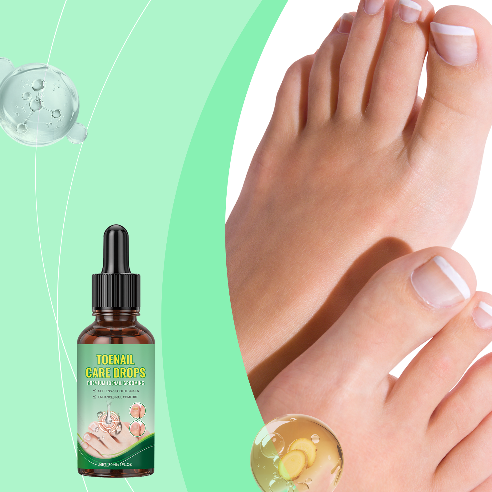 Soft Nail Perimeter Care Liquid Gentle Nail Surface Cleansing Hand Foot Daily Nursing Fingertip Comfort Glossy