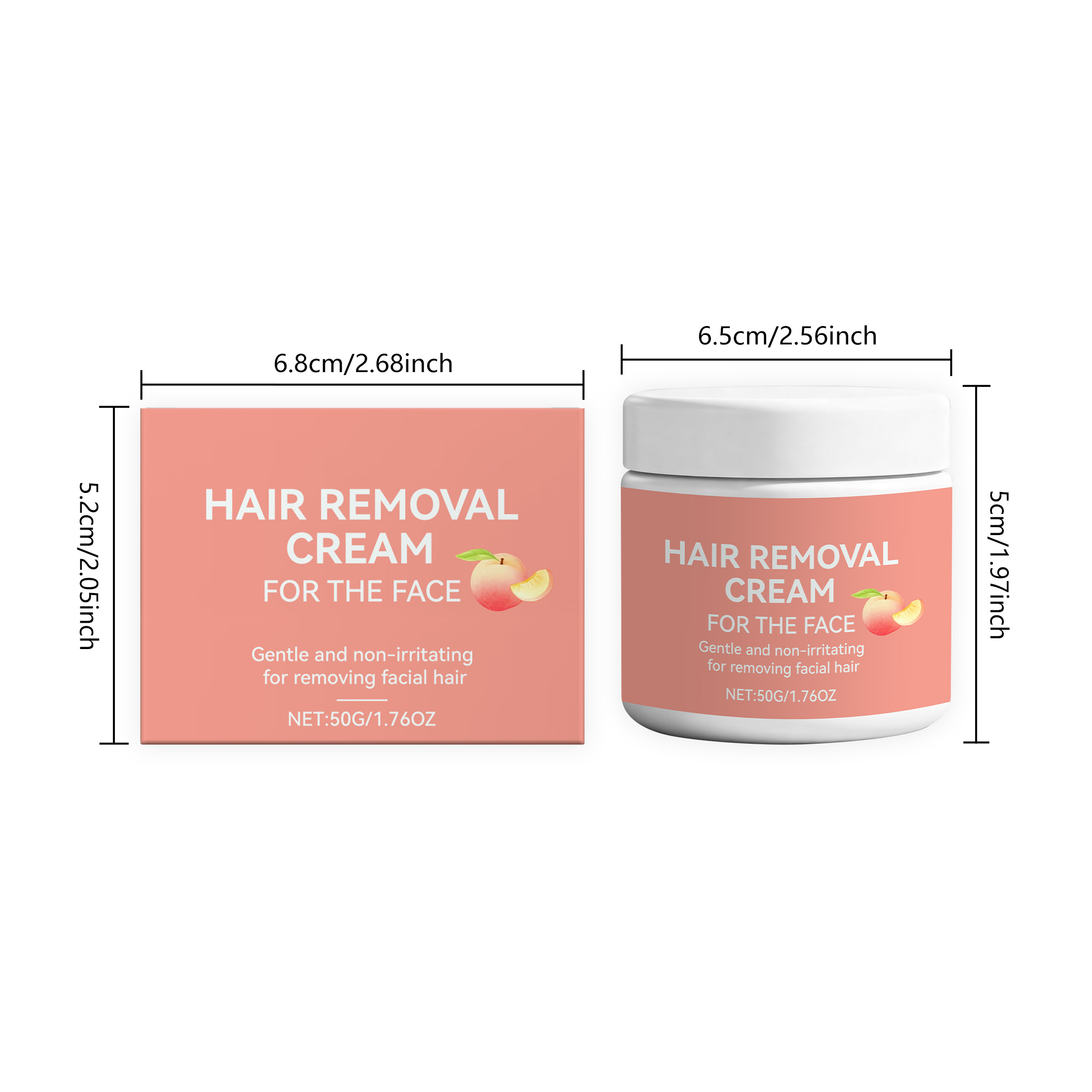 Facial Depilatory Cream Moist Nourishing Mild Delicate Moisturizing Facial Skin Daily Cleaning Depilatory Ointment