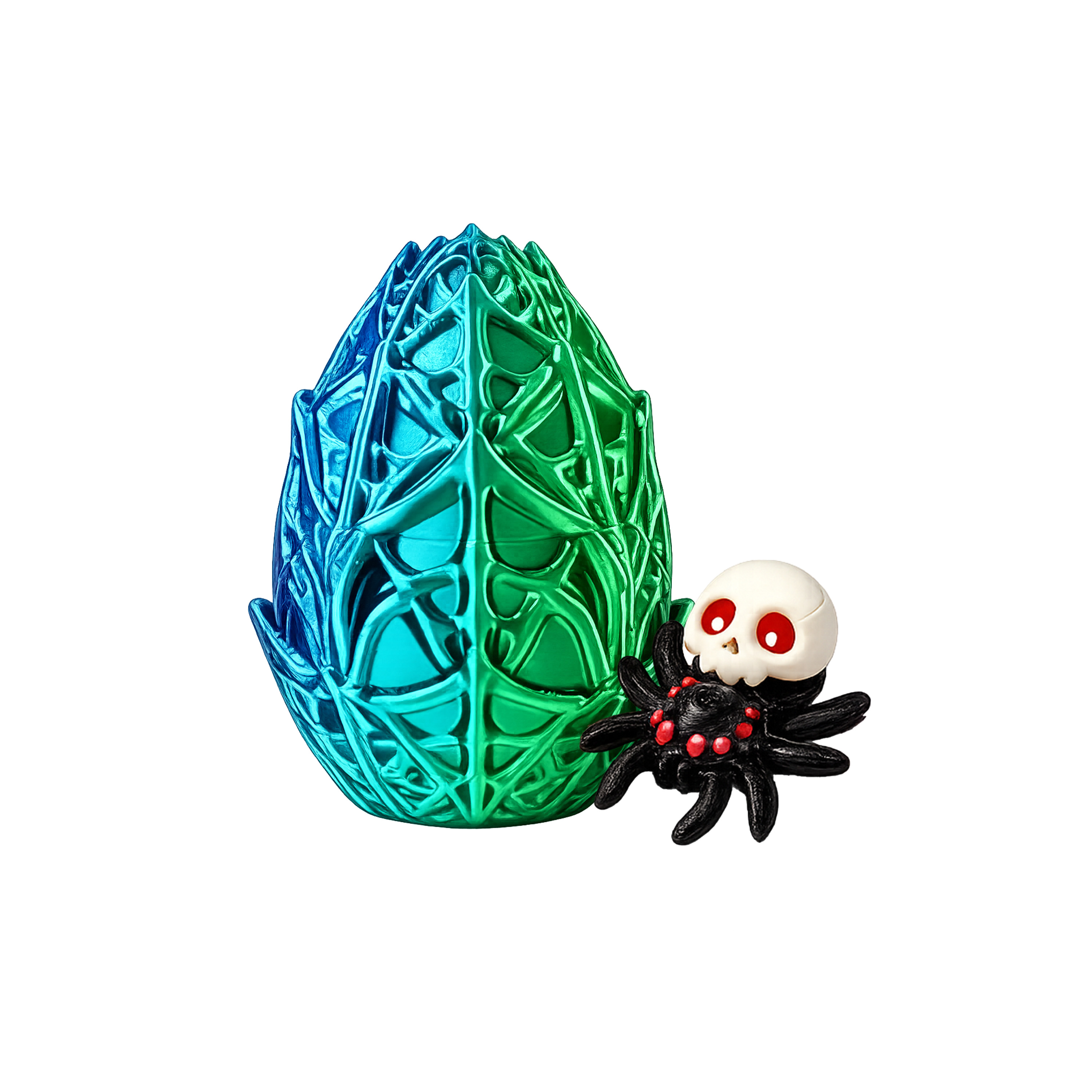 Halloween Spider Egg Toy Multiple Optional Colors Interesting Realistic Decorative Ornament For Scene