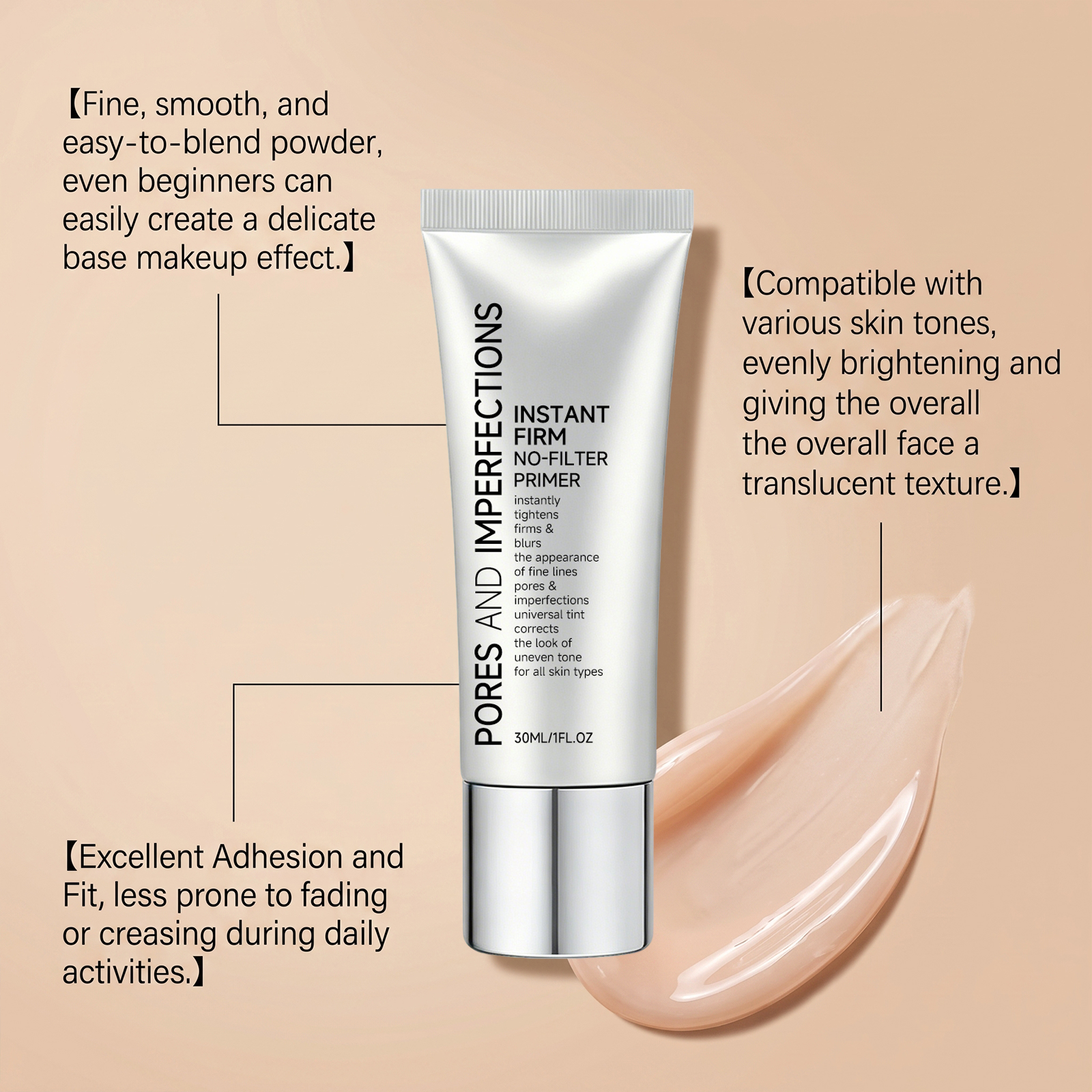 Moisturizing Concealing Primer Hydrating Longlasting Delicate Natural Skinfriendly Daily Facial Blemish Modification Cosmetic