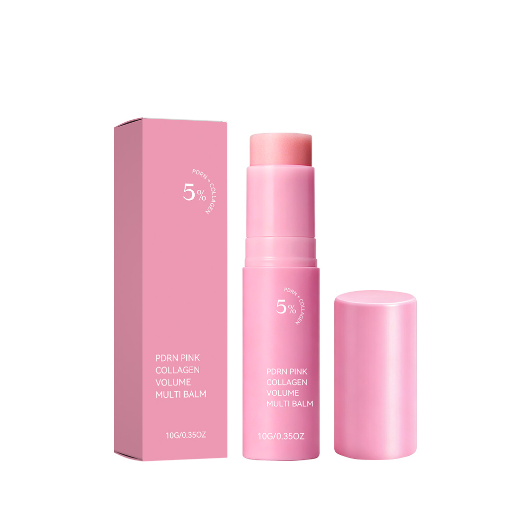 Collagen Stick Pink For Soft Skin Delicate Tender Daily Hydrating Moisturizing Refreshing Easily Absorbed Lotion Stick