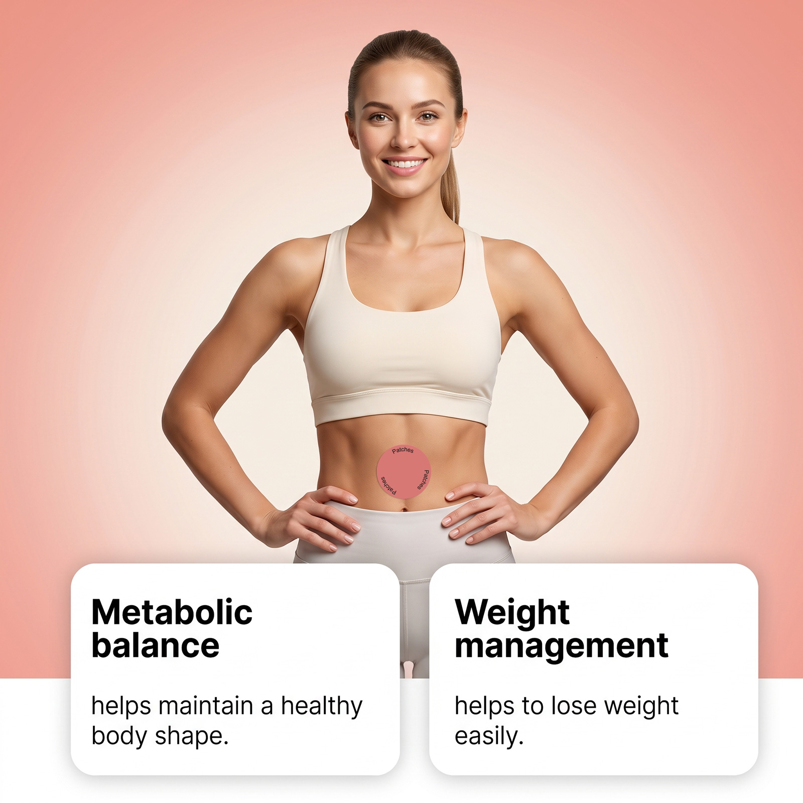 Body Care Patch Skin Friendly Breathable Figure Shaping Daily Physical Comfort Nursing Sticker